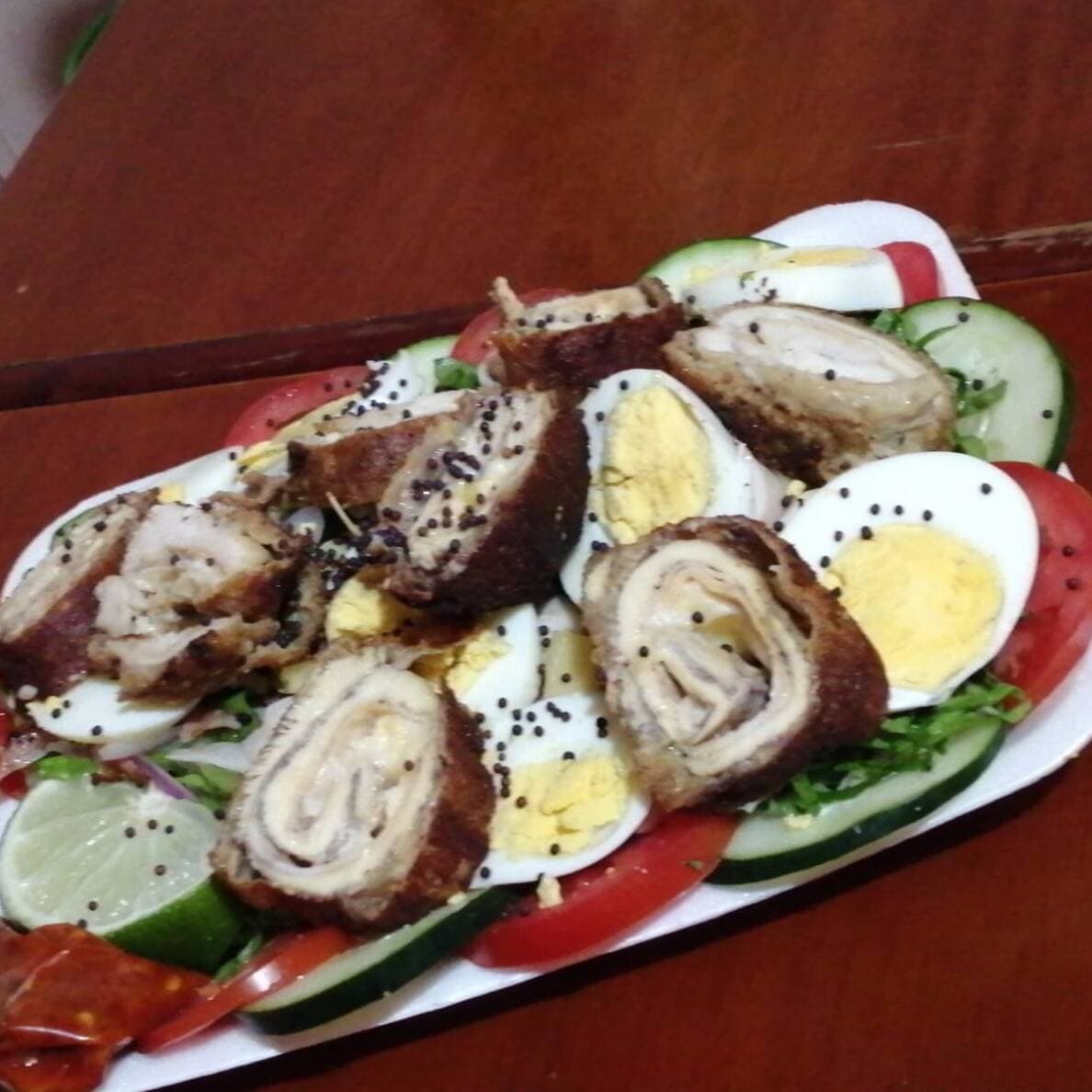 Ensalada de Cordon Bleu