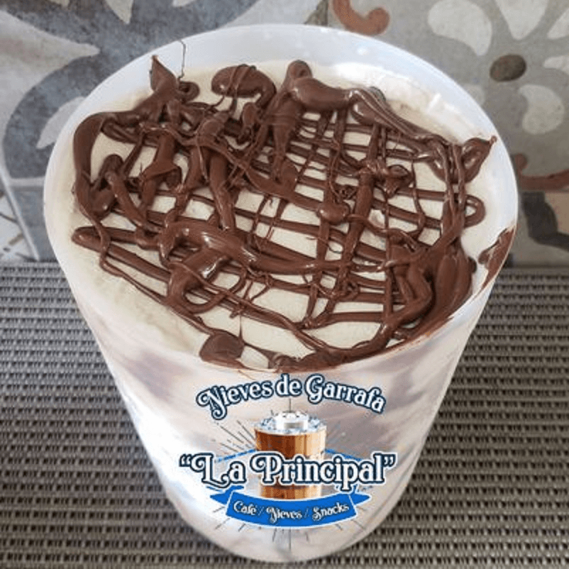 Medio Litro de Helado de Nutella