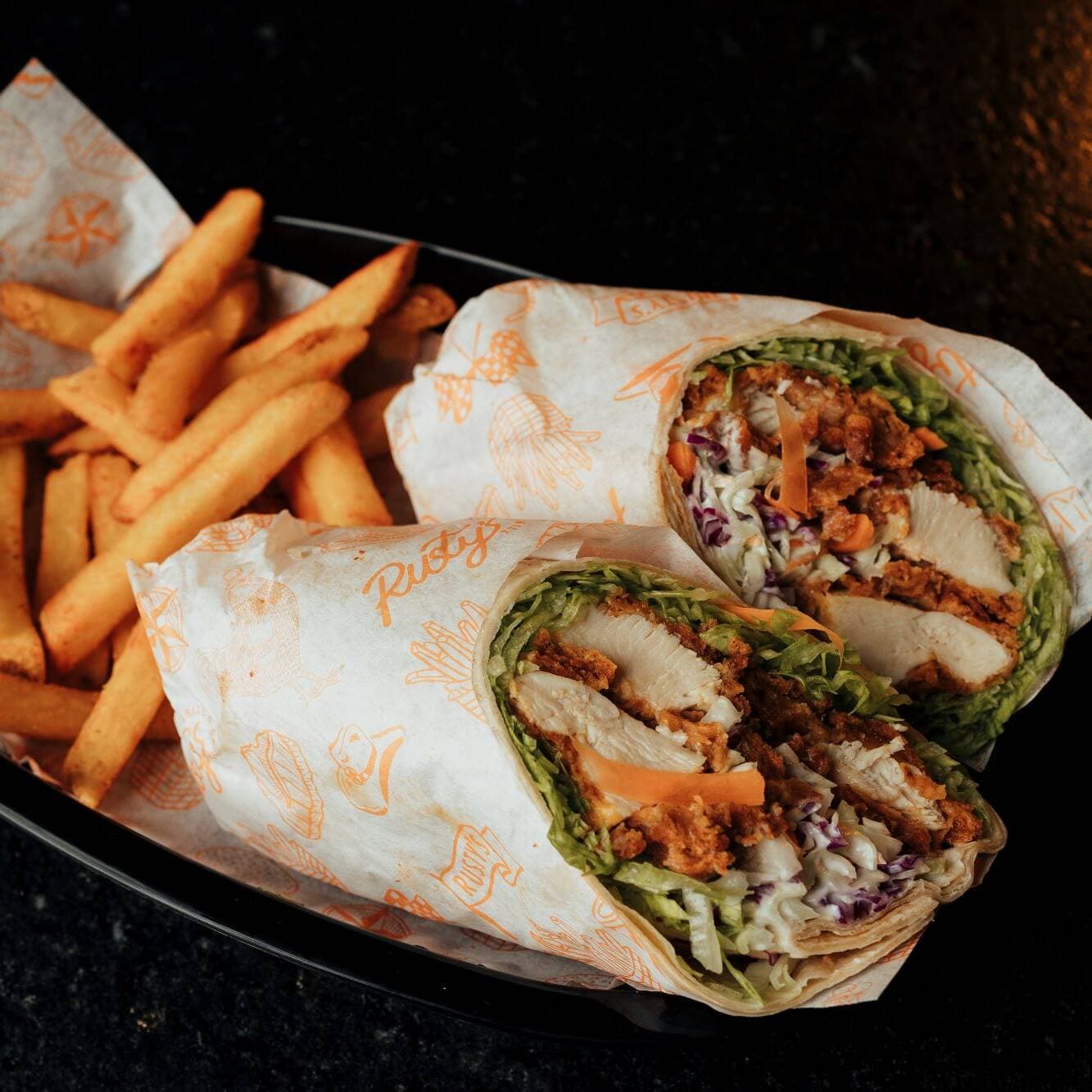 Wrap de Pollo Crispy