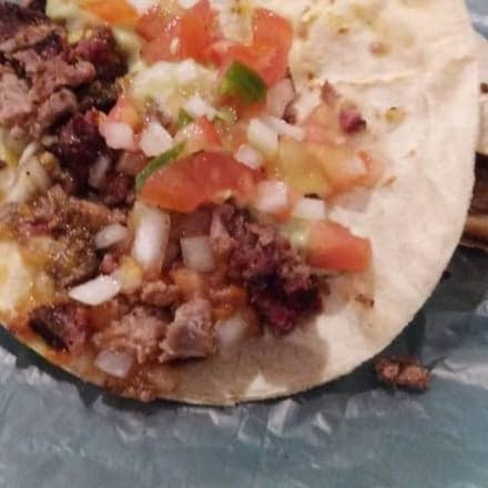 Taco Dorado De Carne Asada