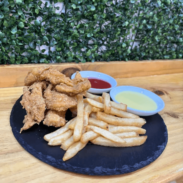 Fingers de Pollo ( Acompañamiento de Papas)