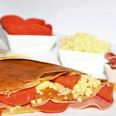Crepa de Philadelphia/Pepperoni