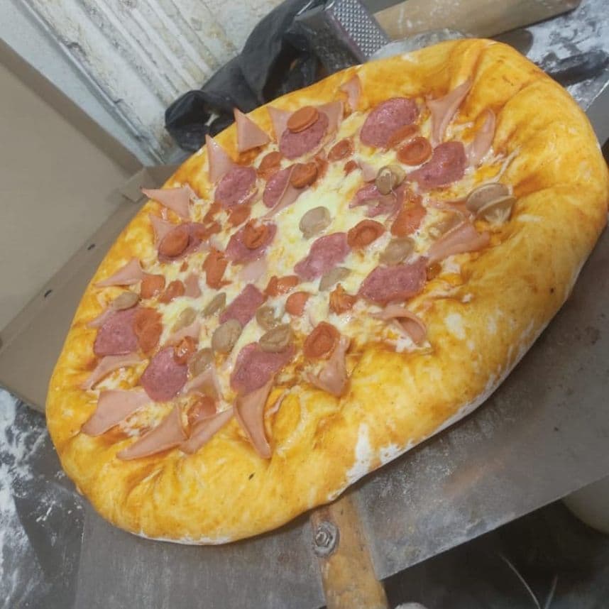 Pizza Persona Jamón Queso