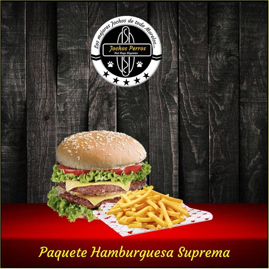 Hamburguesa Suprema con Papas