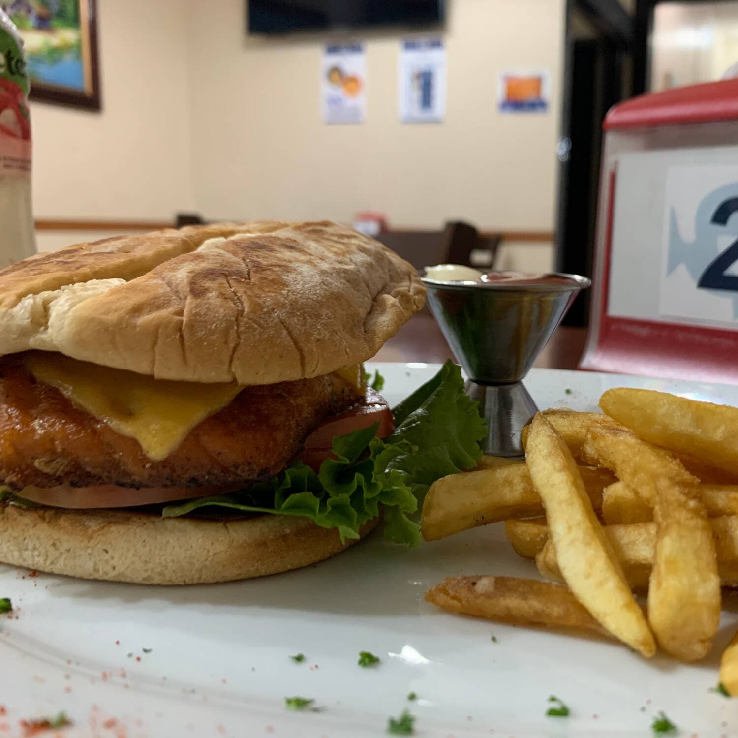 Hamburguesa de Pescado