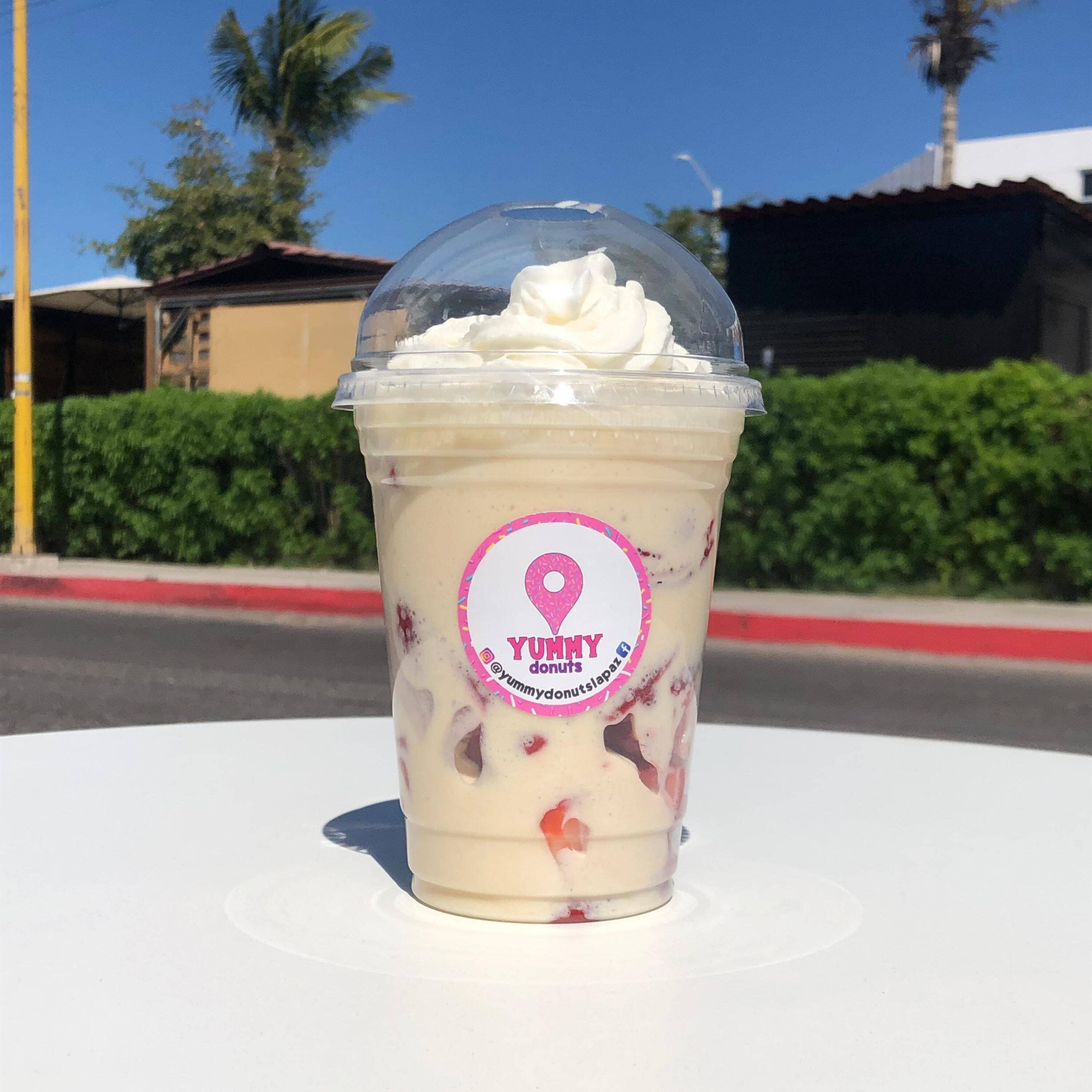 Fresas con crema