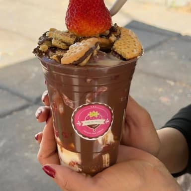 Fresas Con NUTELLA y Crema Grandes