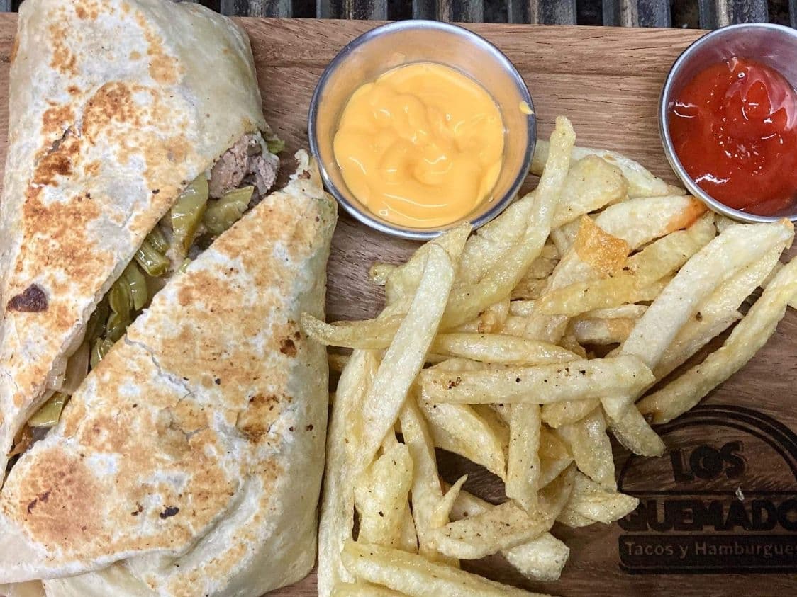 Burrito de pollo