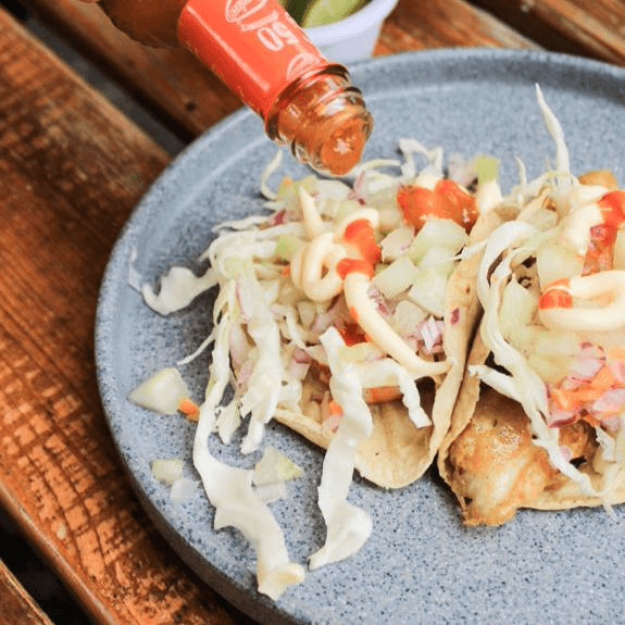 Taco Capeado de Camarón