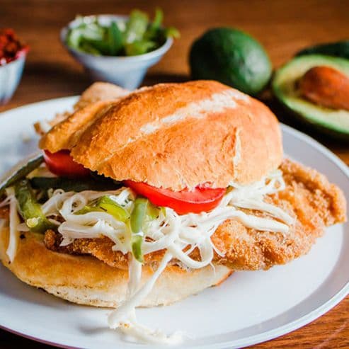 Torta de Milanesa + Refresco de 600 Ml