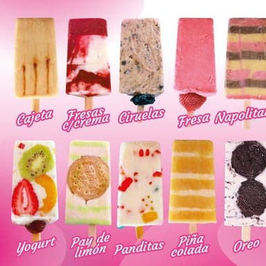 Paleta de Crema