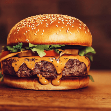 Hamburguesa Sencilla Con Papas