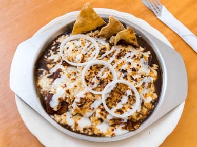 Enchiladas de Mole Poblano