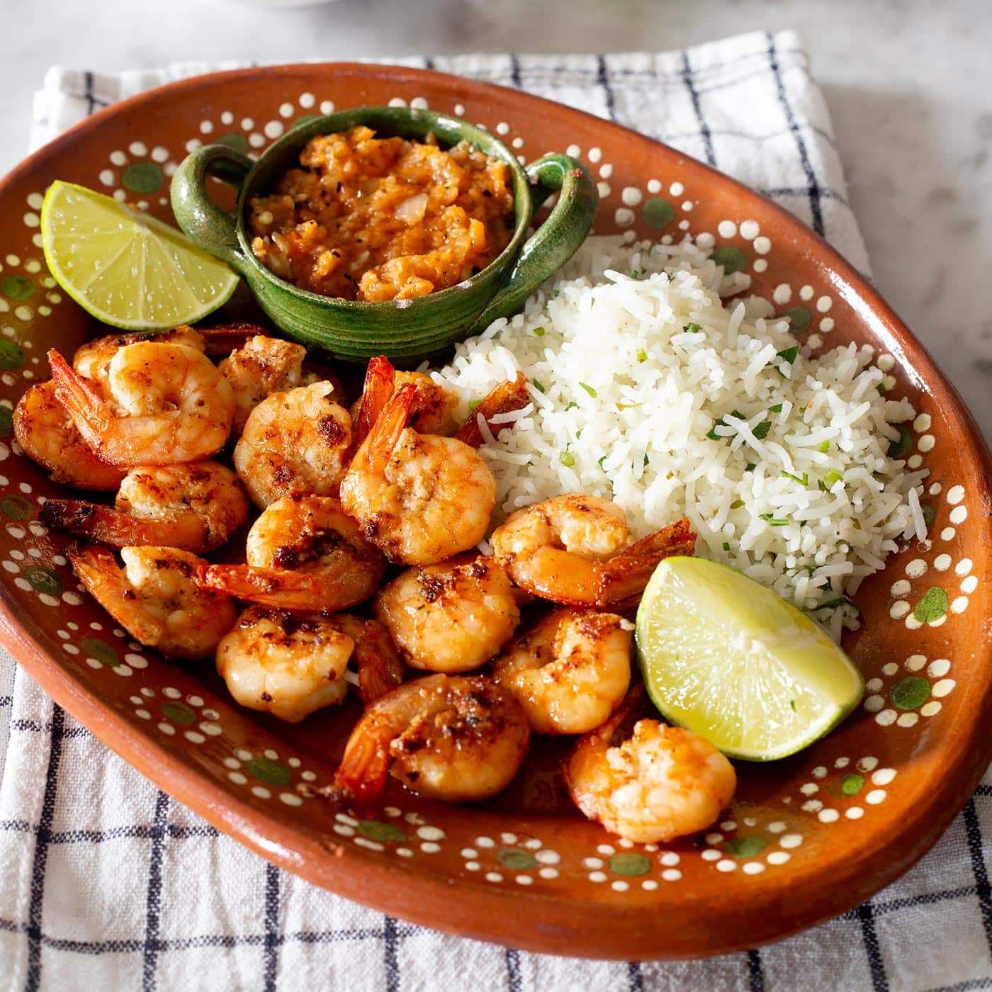 Camarones al Ajo