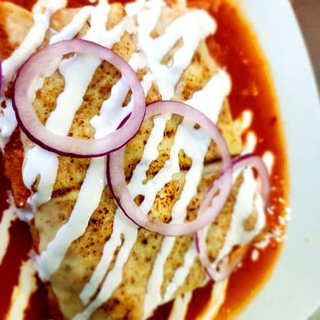 Enchiladas Suizas Rojas