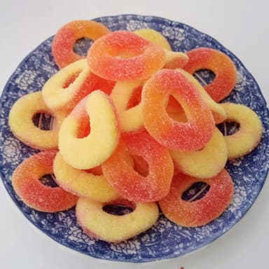 Gomita Aros de Durazno 100 Gr
