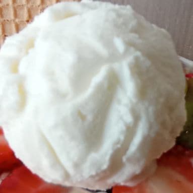 Bola de Helado de Vainilla