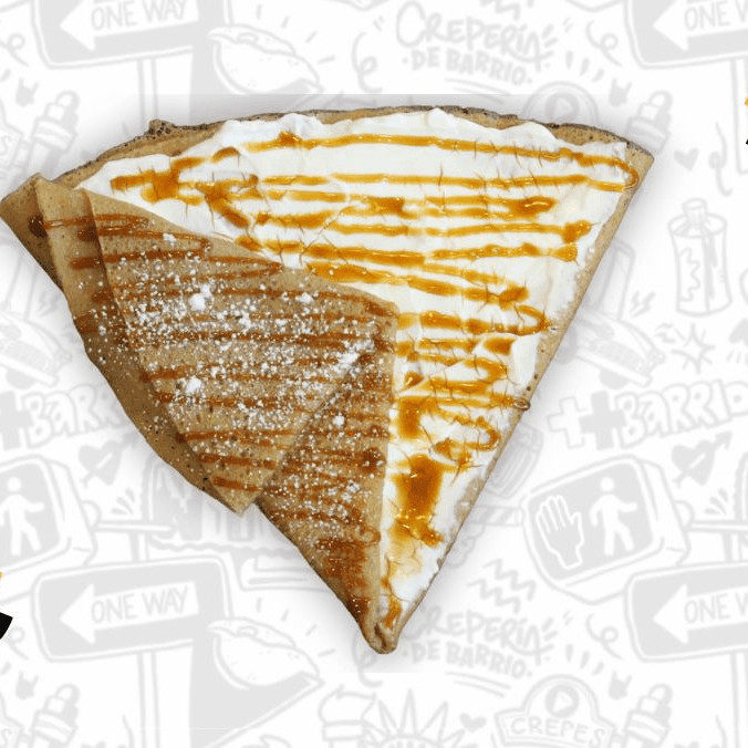 Crepa de Cajeta con Philadelphia