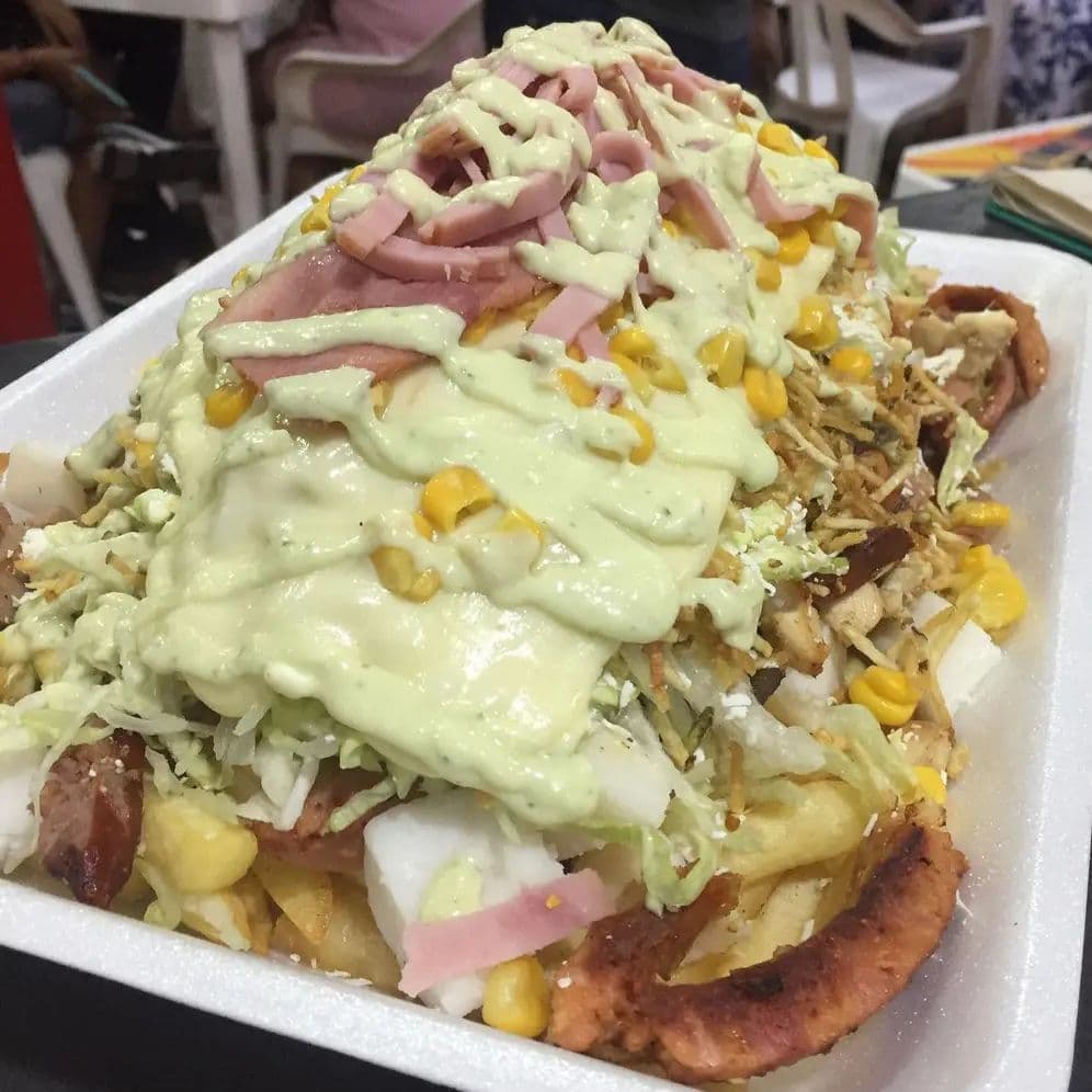 Salvajada 2 Personas ( Pollo, Chori, Buti ) +jamón