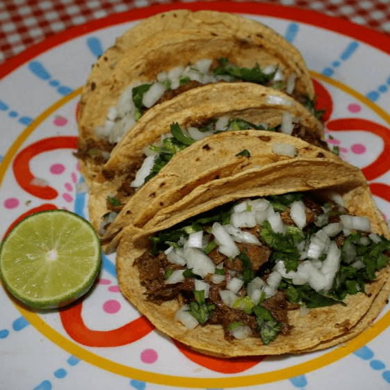 TACOS CARNITAS TORTILLA MAIZ