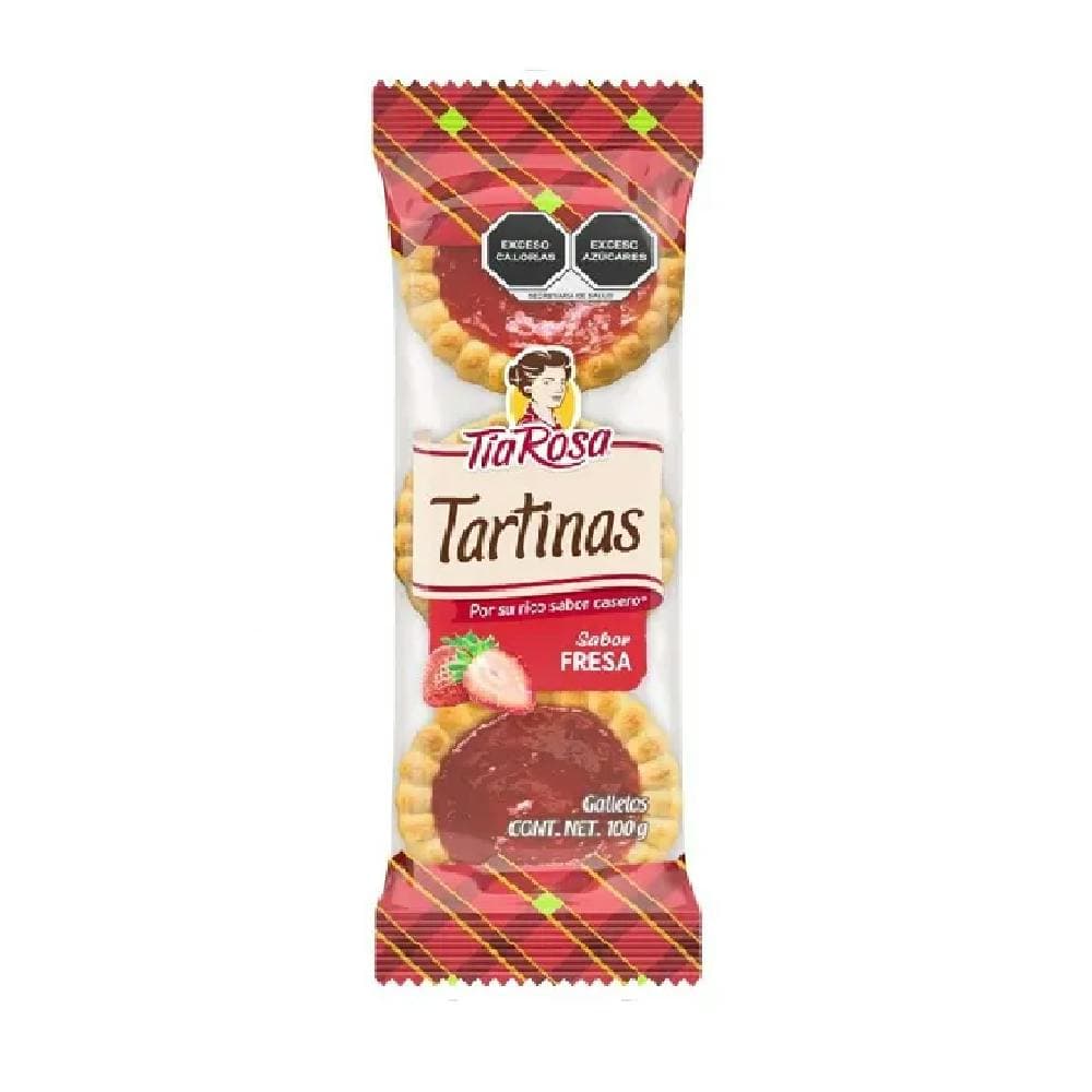 TARTINAS TIA ROSA FRESA 6P 100GR