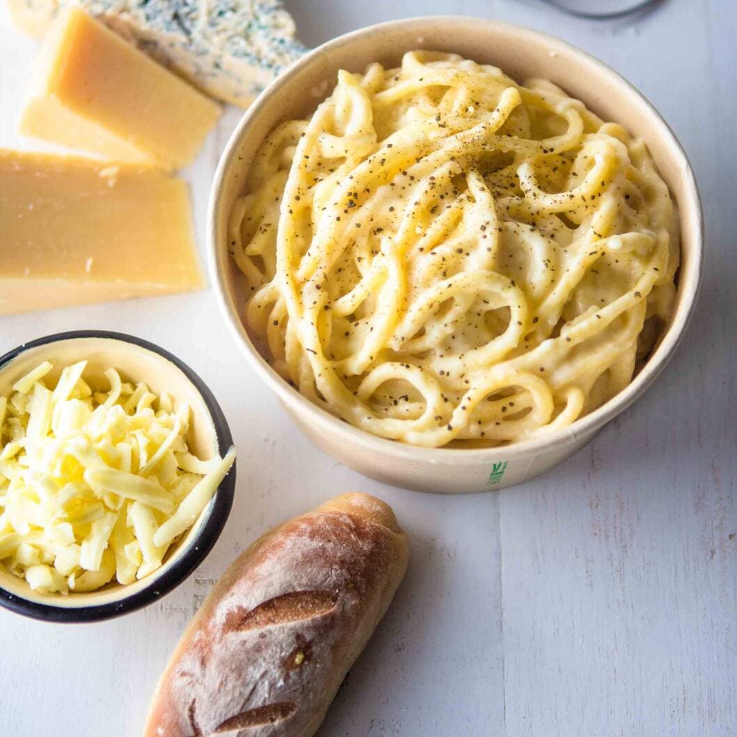 Cup de Pollo Alfredo