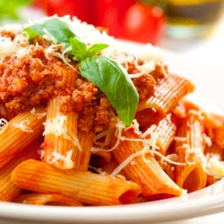 Macarrones a la Boloñesa para 2