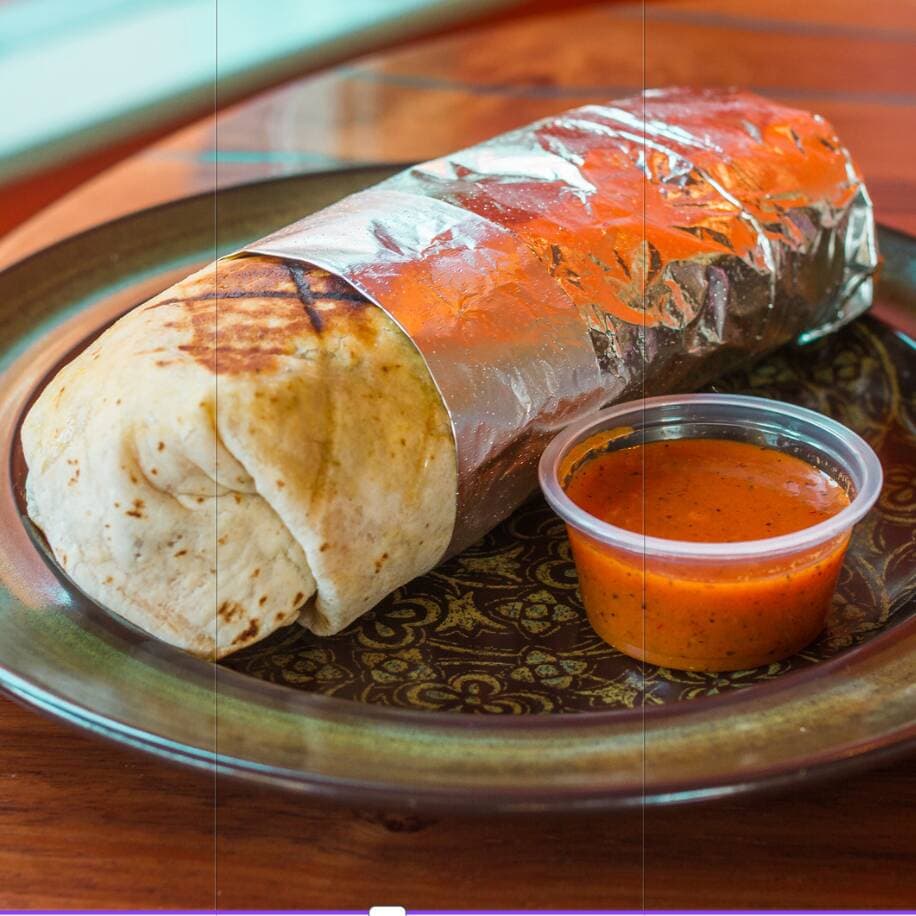 Burro de buebito (Incluye jugo, fruta, café o té)