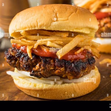 Hamburguesa Cubana