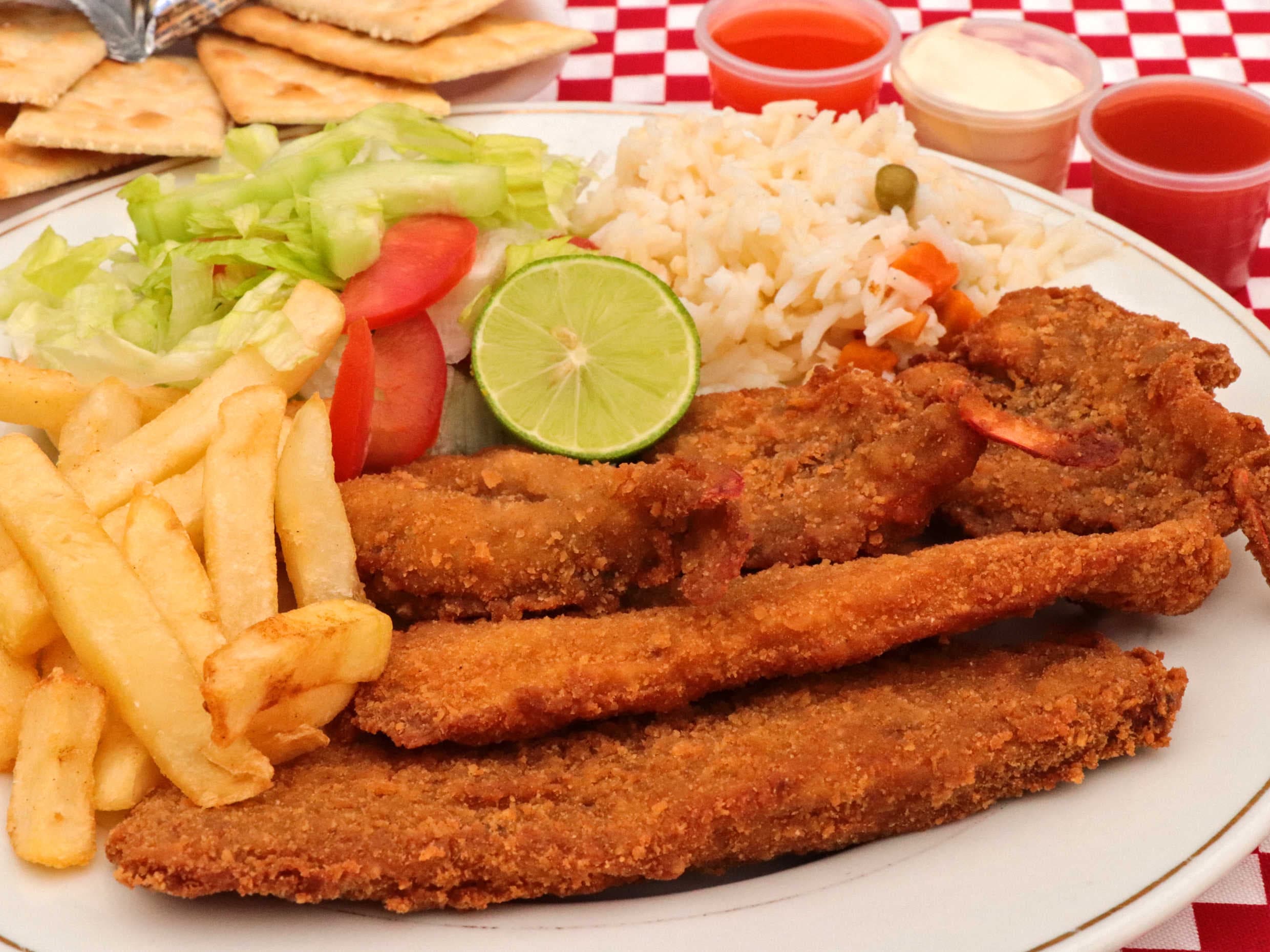 Mixto, Filete de Pescado y Camarones 🌴