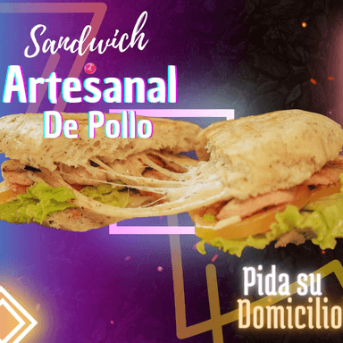 Sándwich Artesanal de Pollo