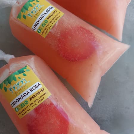 Bolis de Limonada Rosa