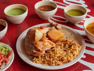 Pollo con Papas
