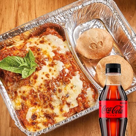 Combo lasagna bolognesa + Bebida