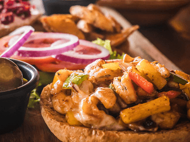 Hamburguesa de Camarón