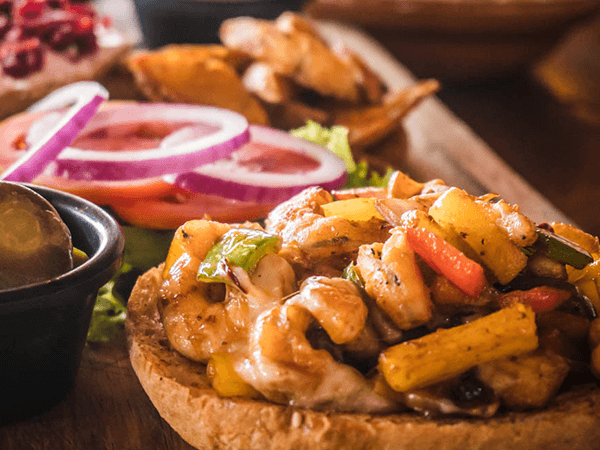 Hamburguesa de Camarón