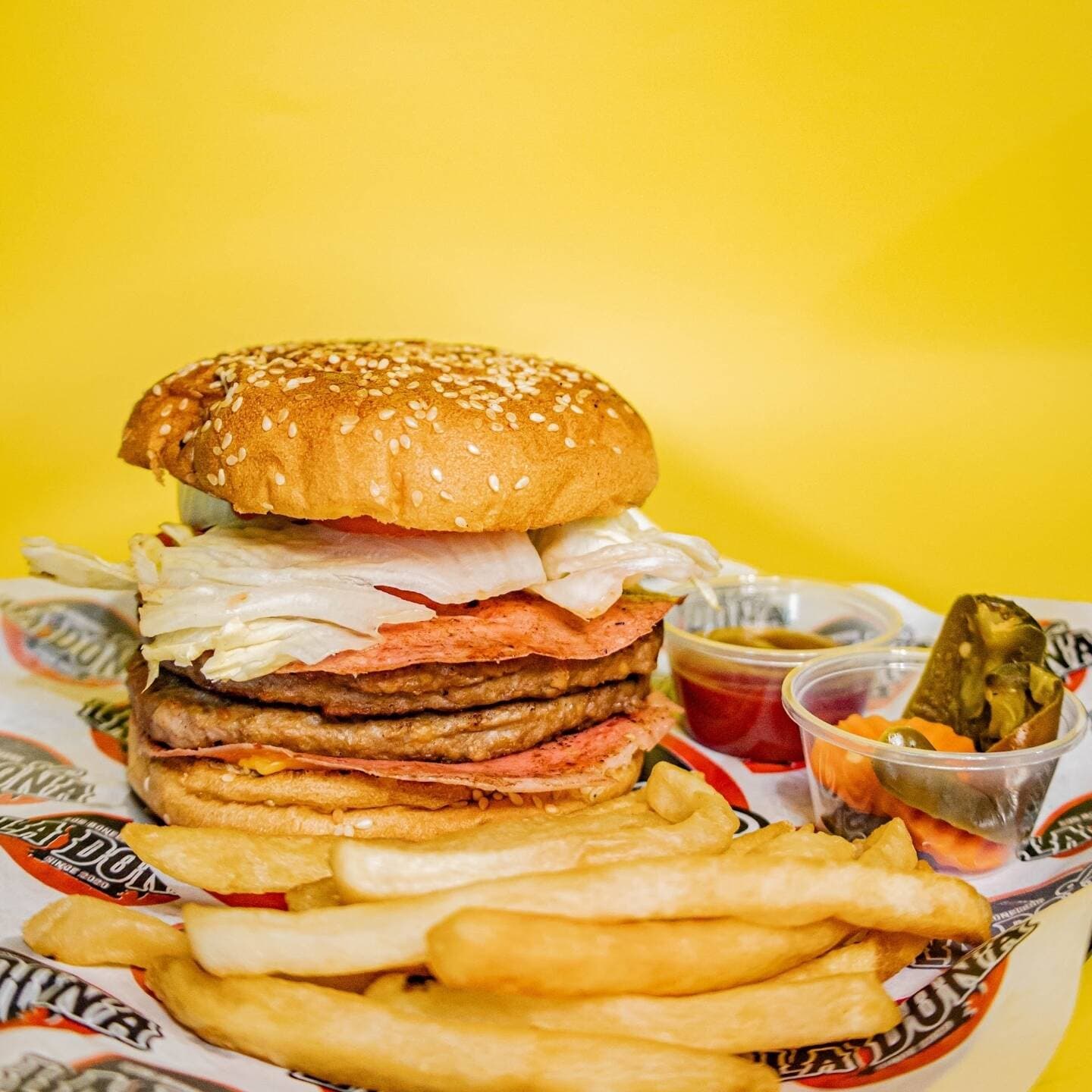 Hamburguesa Clasica Doble