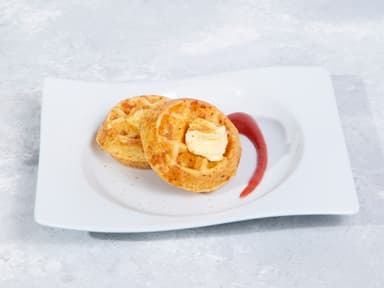 Mini Waffles D'Yuca Doble