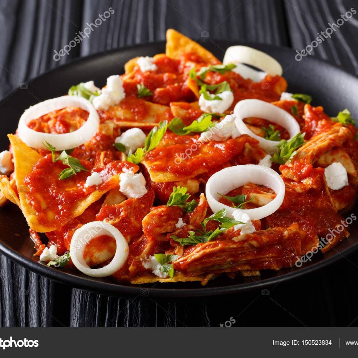 Chilaquiles con Chorizo 1