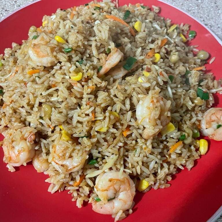 Arroz con Camarones