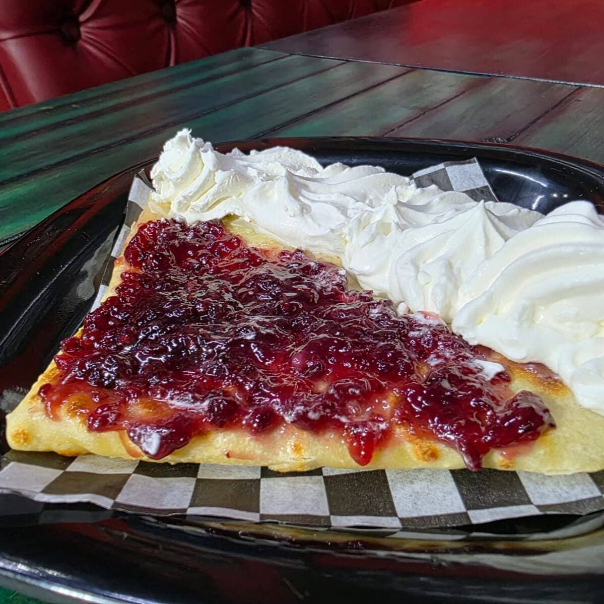 Crepa Queso con Zarzamora