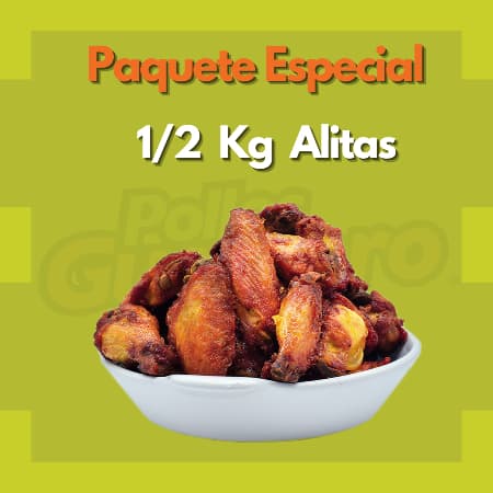 Especial Alitas 1/2 Kg