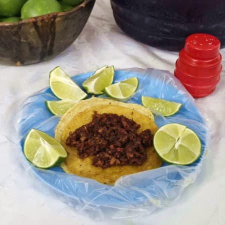 Taco de Chorizo