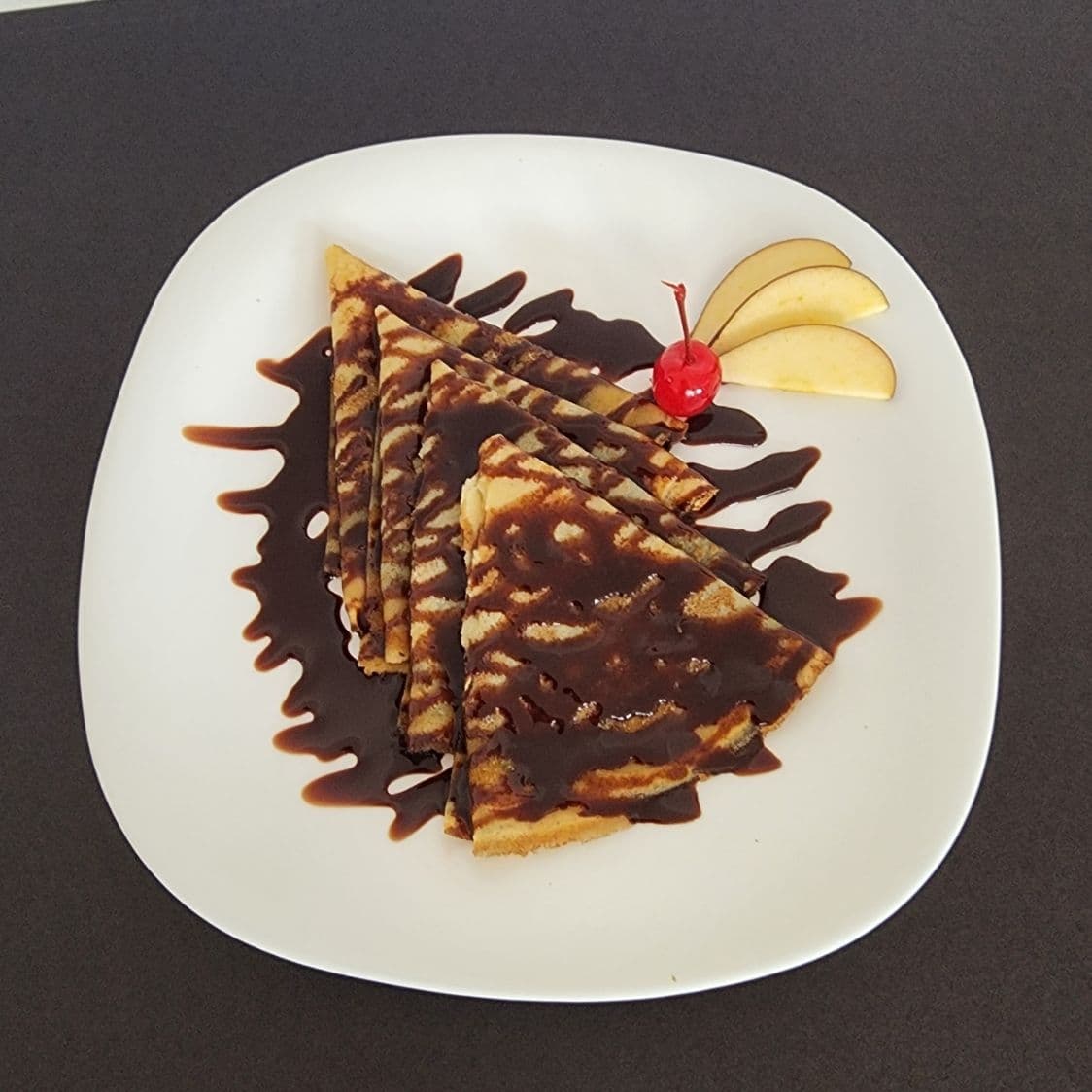 Crepa de Moka con Queso Philadelphia