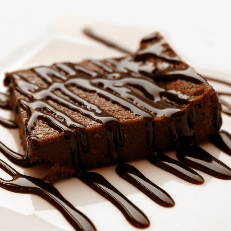Brownie con Fudge