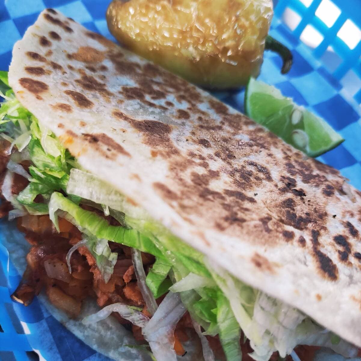 Quesadilla de Harina de Pescado