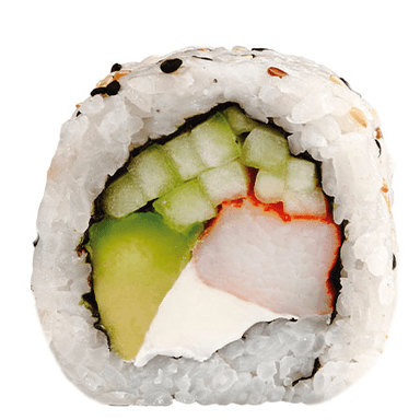 CALIFORNIA DE SURIMI ROLL SUSHI