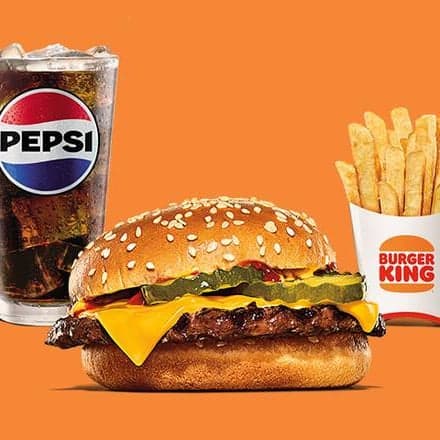 King Jr. Hamburguesa con Queso
