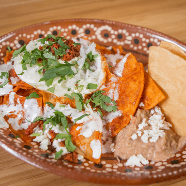 Chilaquiles rojos