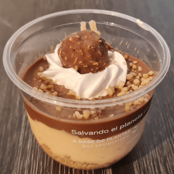 Cheesecake de maní